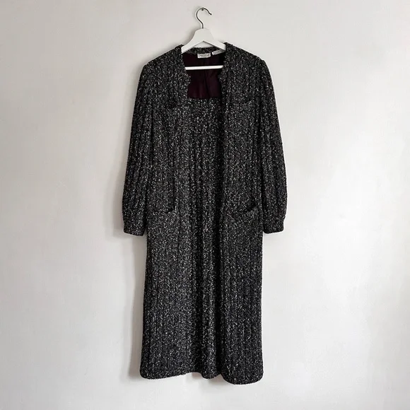 vintage Valentino italy knit sweater cardigan coat maryam nassir zadeh 70s 80s S - Picture 1 of 11